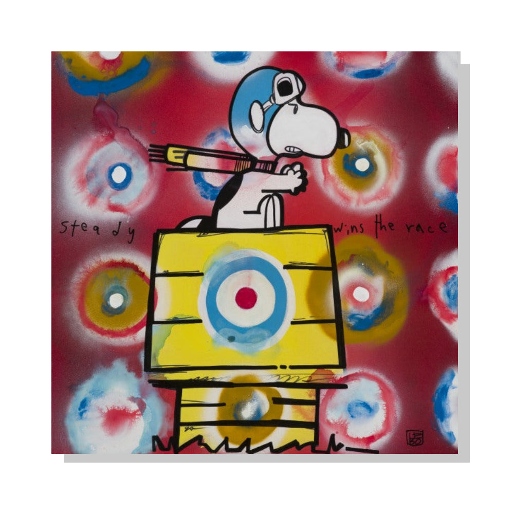 Steady Wins The Race - Lebo Steel Mineral Print